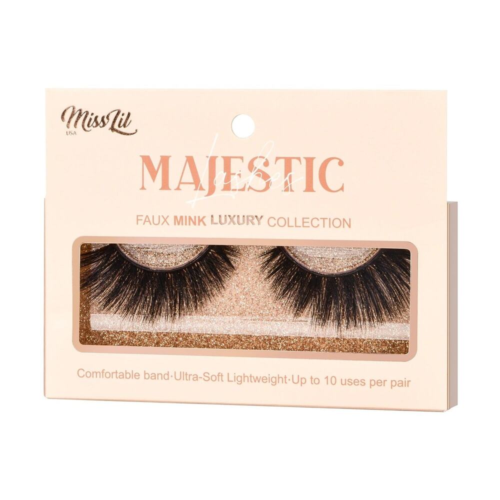 Faux Lashes - Miss Lil USA faux mink Luxury Collection - MAJESTIC - #57.